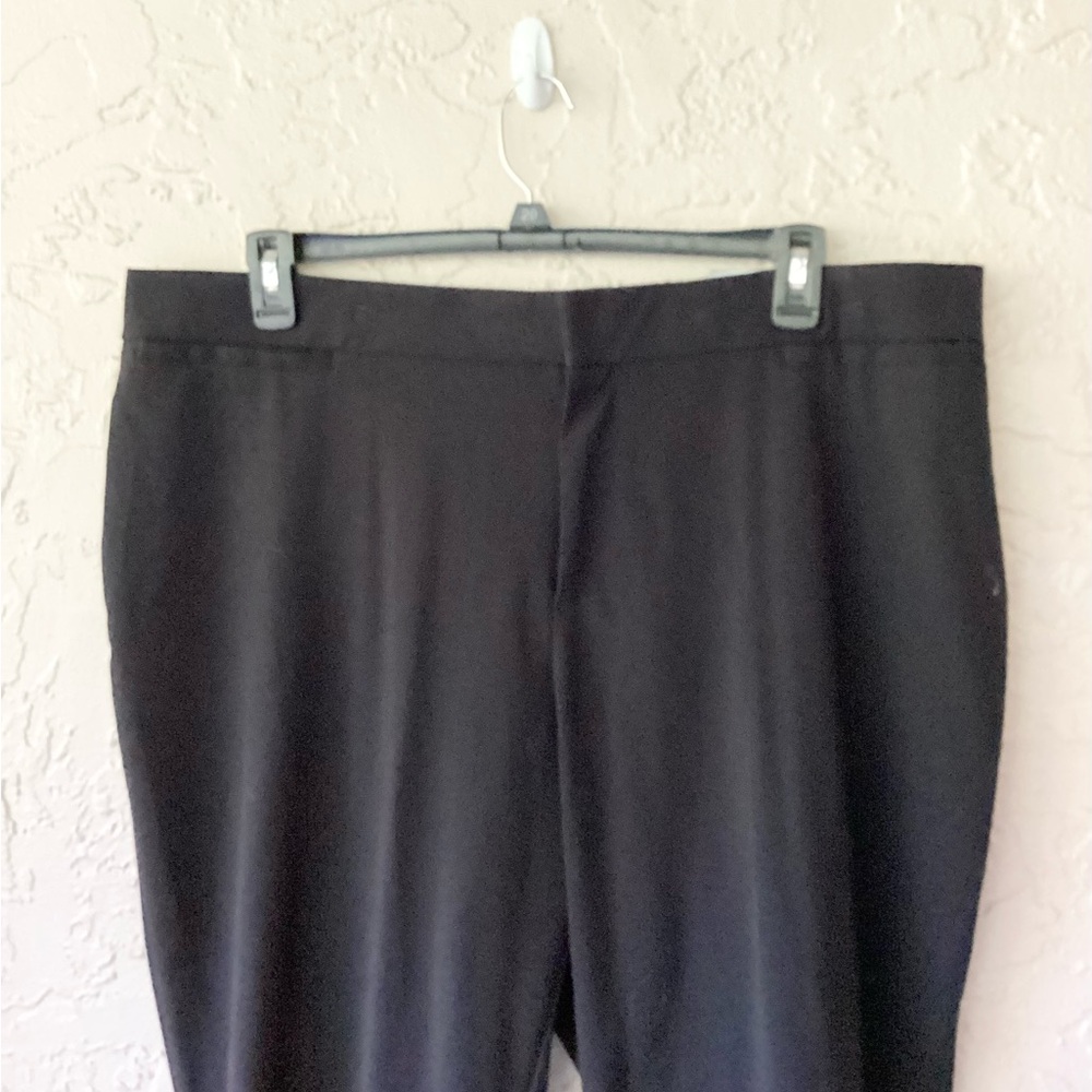 Pants Classic Black Catherine’s Right Fit Moderately Curvy20W Straight Leg - Picture 4 of 16